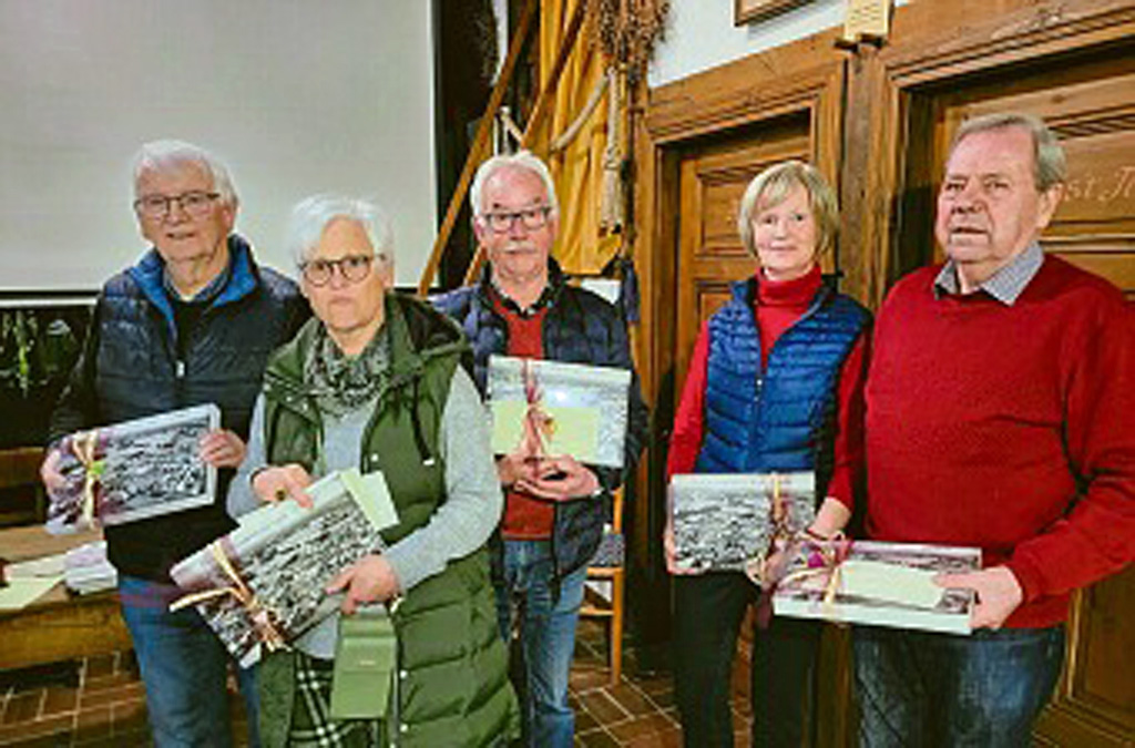 Diese Aktiven wurden verabschiedet.